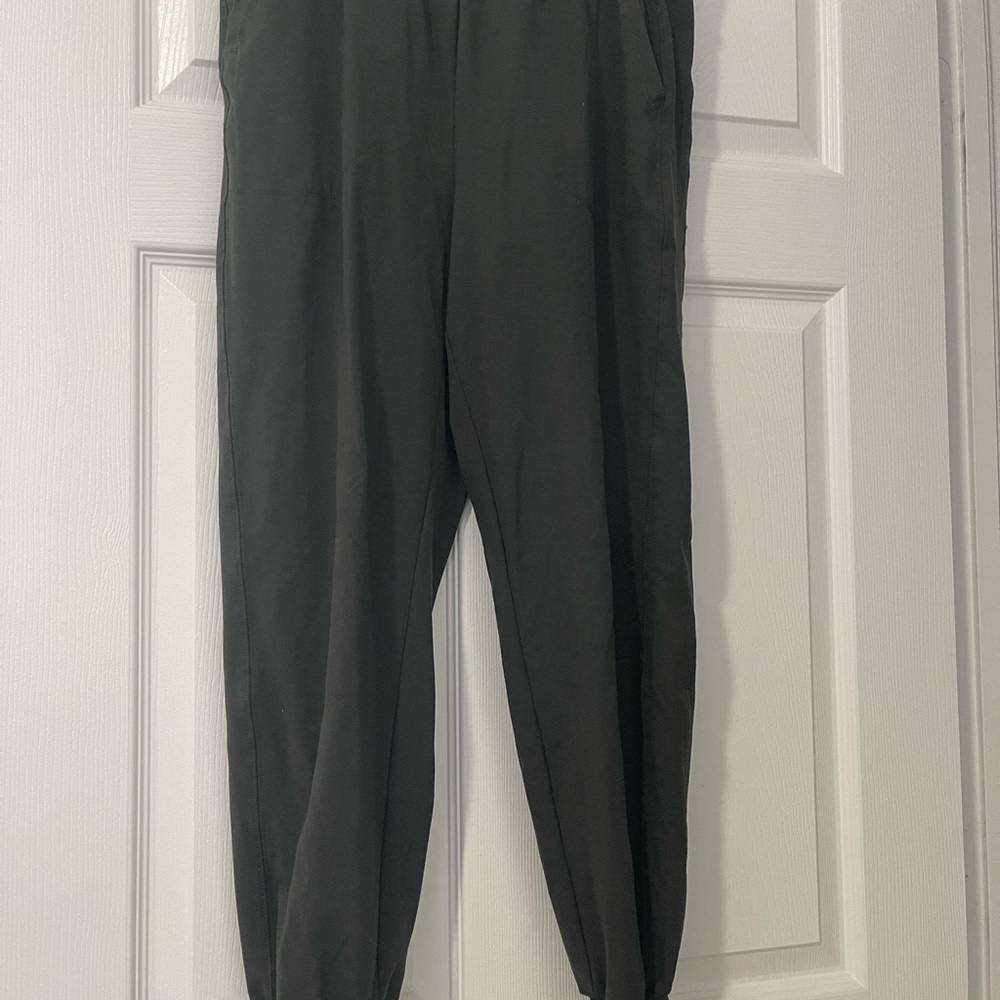Rachel Zoe Olive Green Track Pants with Tapered Leg